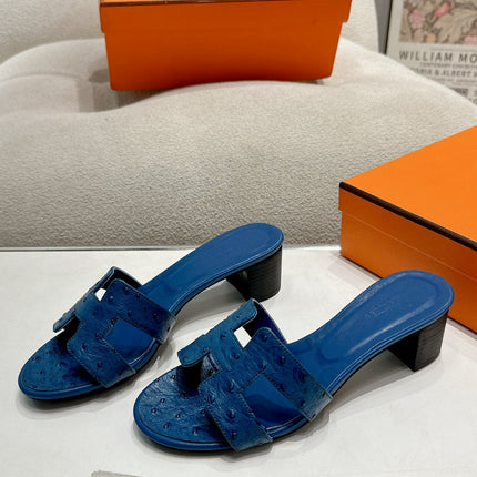0ASIS SANDAL NAVY CALFSKIN SPECIAL