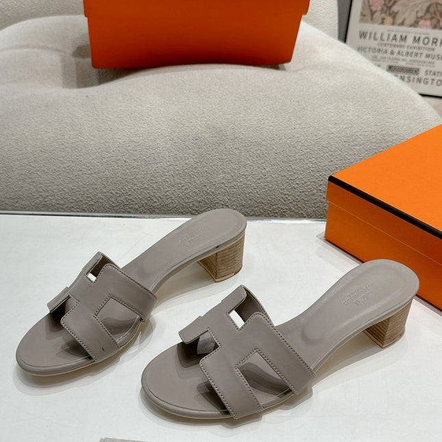 0ASIS SANDAL GRAY CALFSKIN CLASSIC