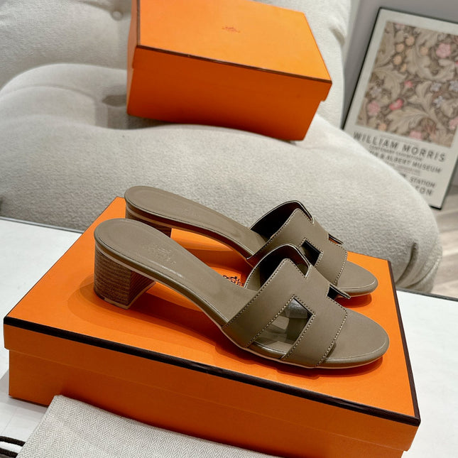 0ASIS SANDAL CHOCOLATE CALFSKIN CLASSIC