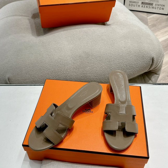 0ASIS SANDAL CHOCOLATE CALFSKIN CLASSIC