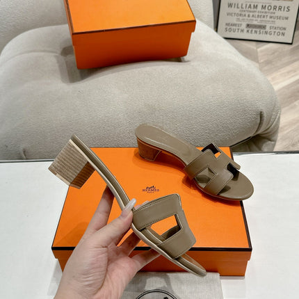 0ASIS SANDAL CHOCOLATE CALFSKIN CLASSIC