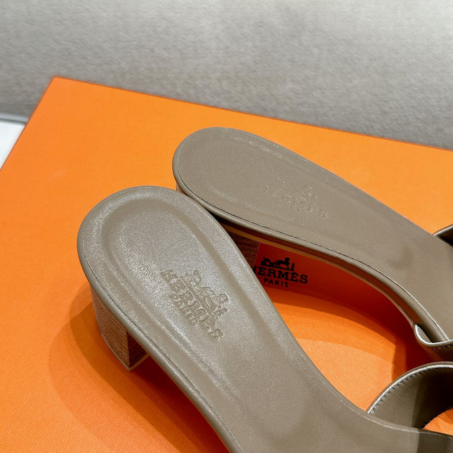 0ASIS SANDAL CHOCOLATE CALFSKIN CLASSIC