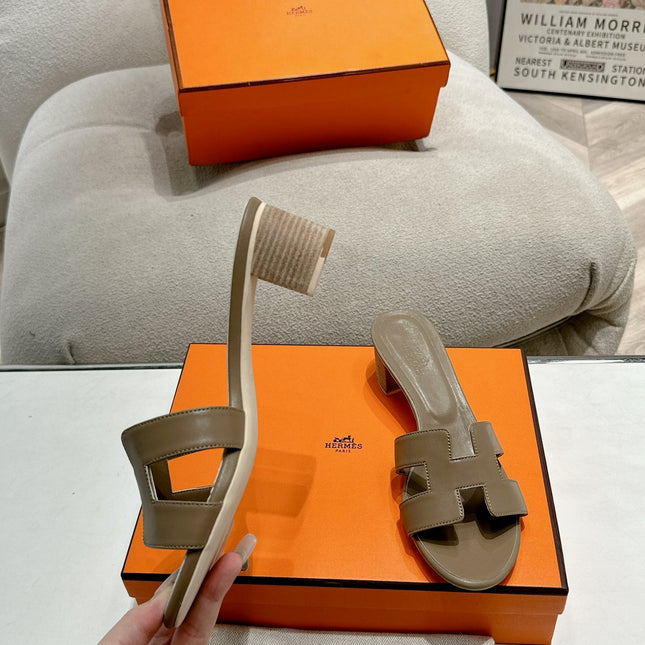 0ASIS SANDAL CHOCOLATE CALFSKIN CLASSIC
