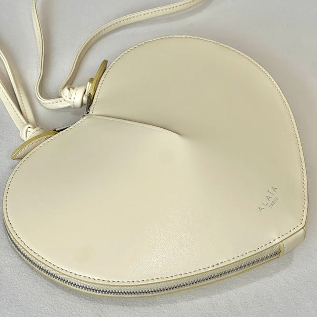 LE COEUR BAG 21 IN CREAM CALFSKIN