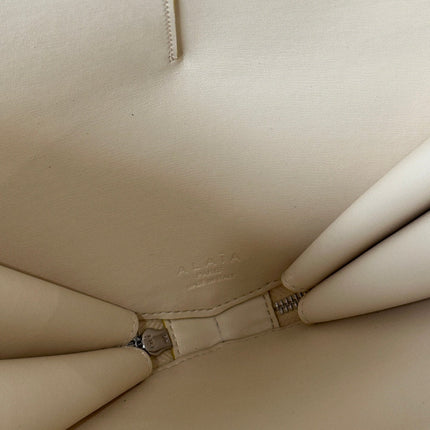 LE COEUR BAG 21 IN CREAM CALFSKIN
