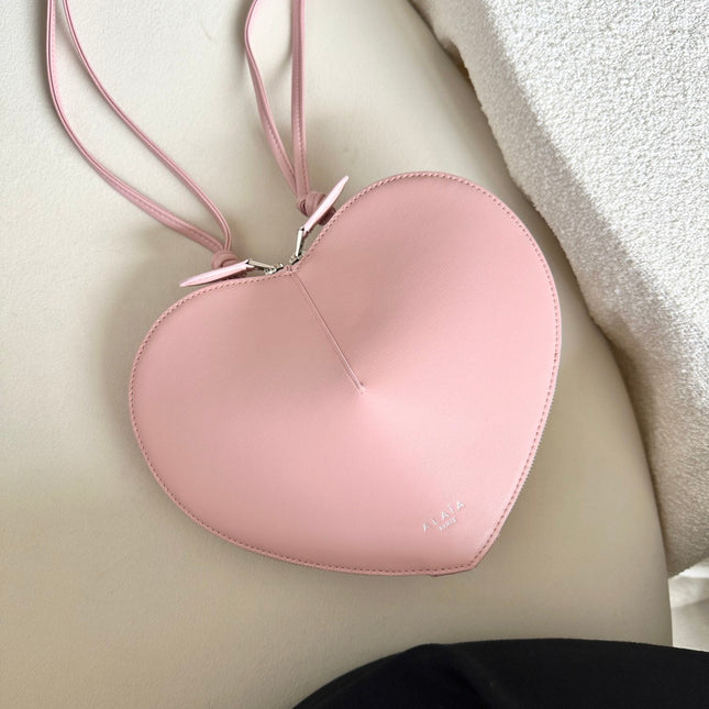 LE COEUR BAG 21 IN CUPID PINK CALFSKIN