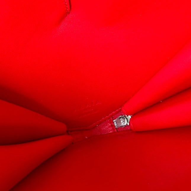 LE COEUR BAG 21 IN SCARLET RED PATENT CALFSKIN