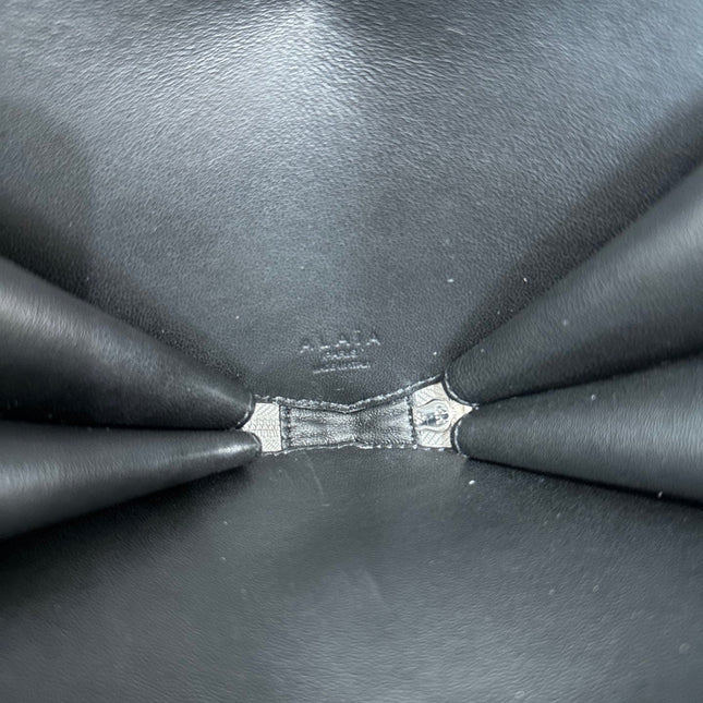 LE COEUR BAG 21 IN SILVER SHINY CALFSKIN
