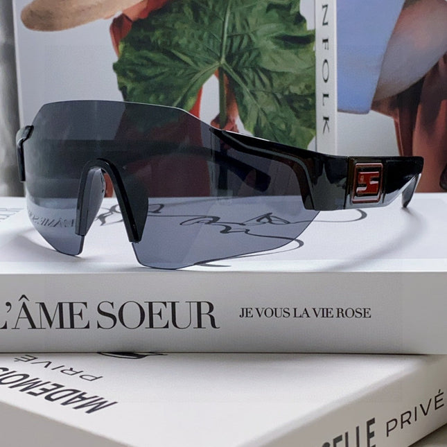 FF SQUARED VISOR FRAME SUNGLASSES 557144 IN ACETATE