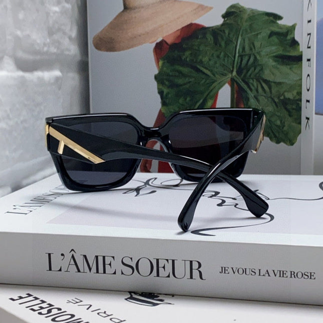 ROMA SQUARE FRAME SUNGLASSES 557153 IN ACETATE