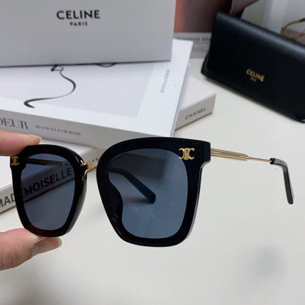 TRIOMPHE SUNGLASSES 548591 IN BLACK ACETATE