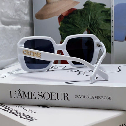 TRIOMPHE SUNGLASSES 548594 IN WHITE ACETATE