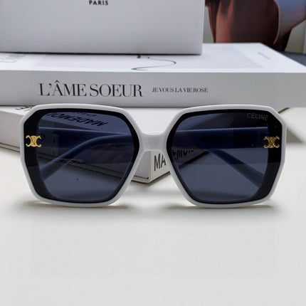 TRIOMPHE SUNGLASSES 548594 IN WHITE ACETATE