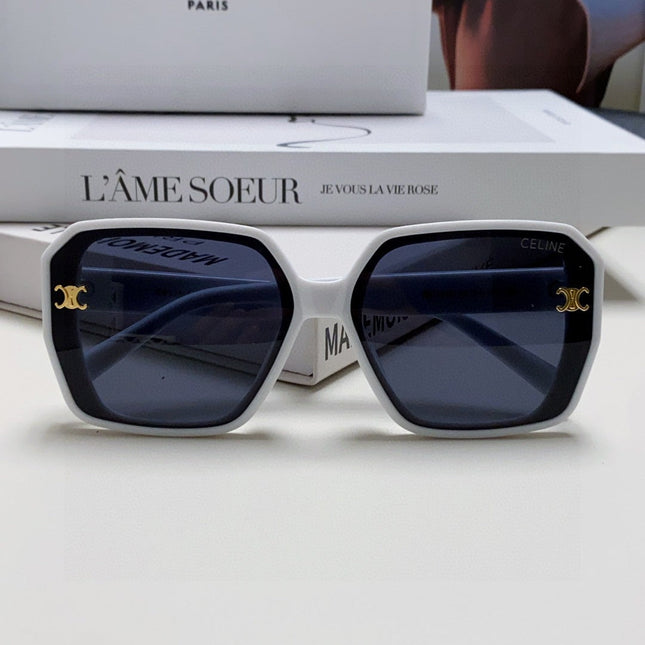 TRIOMPHE SUNGLASSES 548594 IN WHITE ACETATE