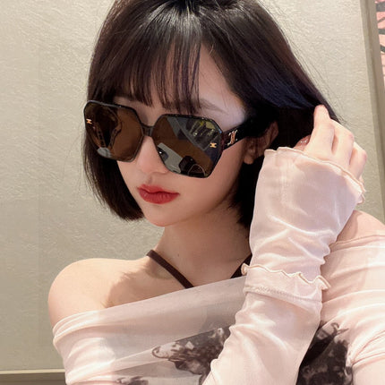 TRIOMPHE SUNGLASSES 548595 IN BLACK ACETATE