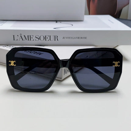 TRIOMPHE SUNGLASSES 548595 IN BLACK ACETATE