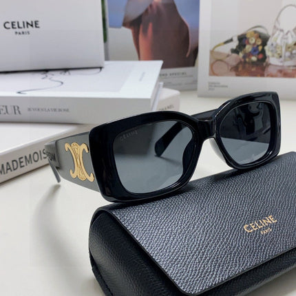 TRIOMPHE SUNGLASSES 548602 IN BLACK ACETATE