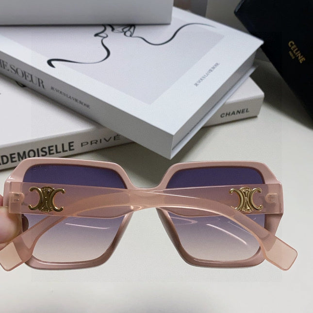 TRIOMPHE SUNGLASSES 552769 IN PINK ACETATE