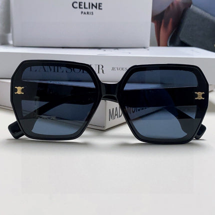 TRIOMPHE SUNGLASSES 552772 IN BLACK ACETATE