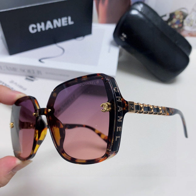 SQUARE SUNGLASSES 632875 IN HAVANA ACETATE