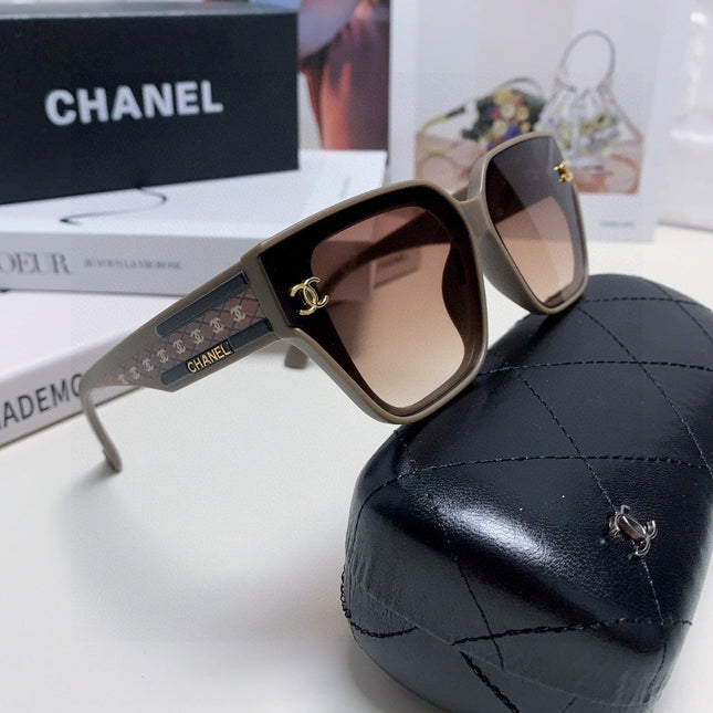 SQUARE SUNGLASSES 632896 IN BROWN ACETATE