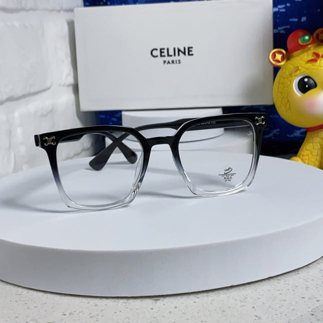 TRIOMPHE SUNGLASSES 563255 IN BLACK TO CLEAR ACETATE