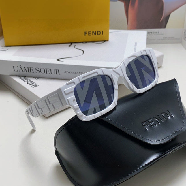 ROMA EMBOSSED RECTANGULAR FRAME SUNGLASSES 527221 IN ACETATE
