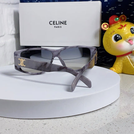 TRIOMPHE SUNGLASS 566217 IN MARBLED EFFECT ACETATE
