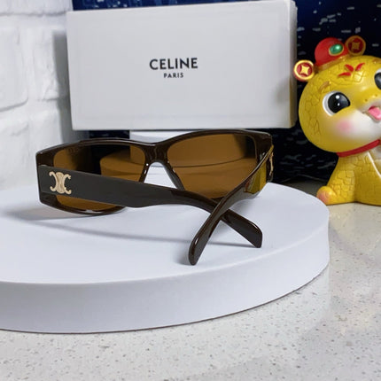 TRIOMPHE SUNGLASS 533219 IN CARAMEL ACETATE
