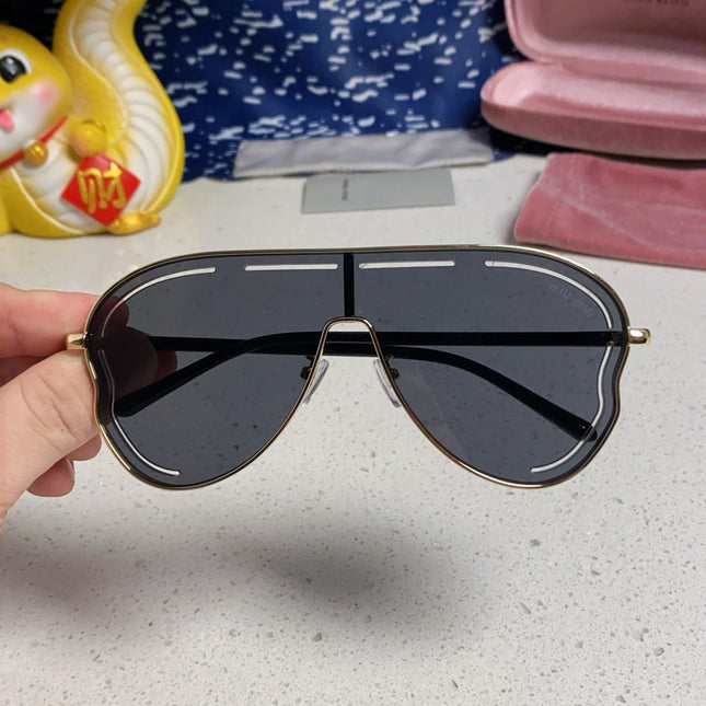 RUNWAY SUNGLASSES 571640 IN BLACK METAL BLACK LENSES