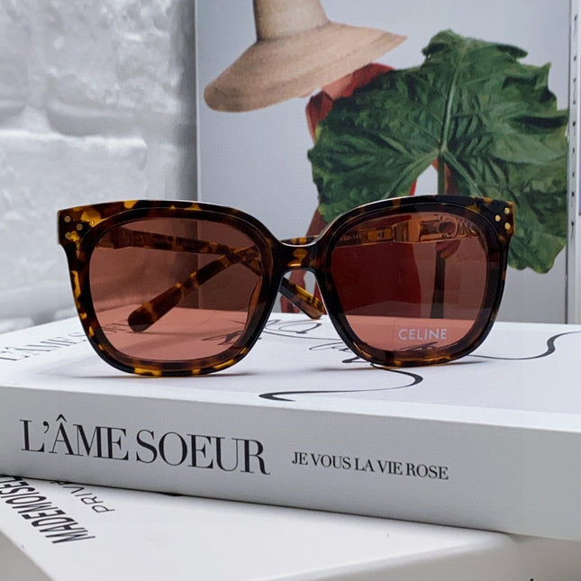 TRIOMPHE SUNGLASSES 573251 IN HAVANA ACETATE METAL LOGO