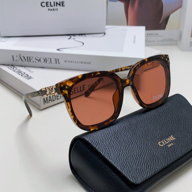TRIOMPHE SUNGLASSES 573251 IN HAVANA ACETATE METAL LOGO