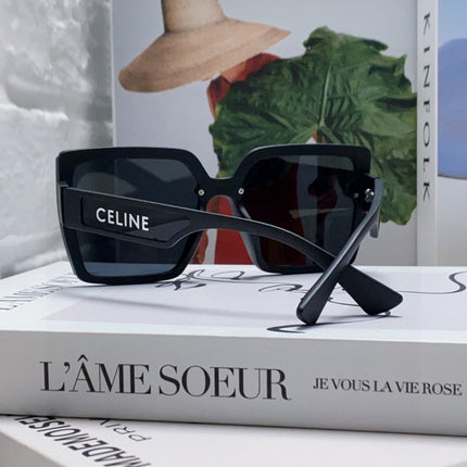 TRIOMPHE SUNGLASSES 573256 IN BLACK ACETATE
