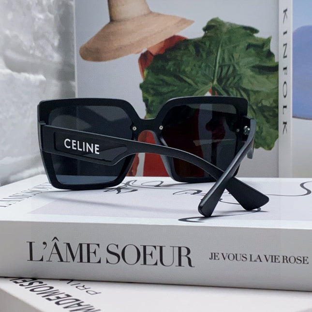 TRIOMPHE SUNGLASSES 573256 IN BLACK ACETATE