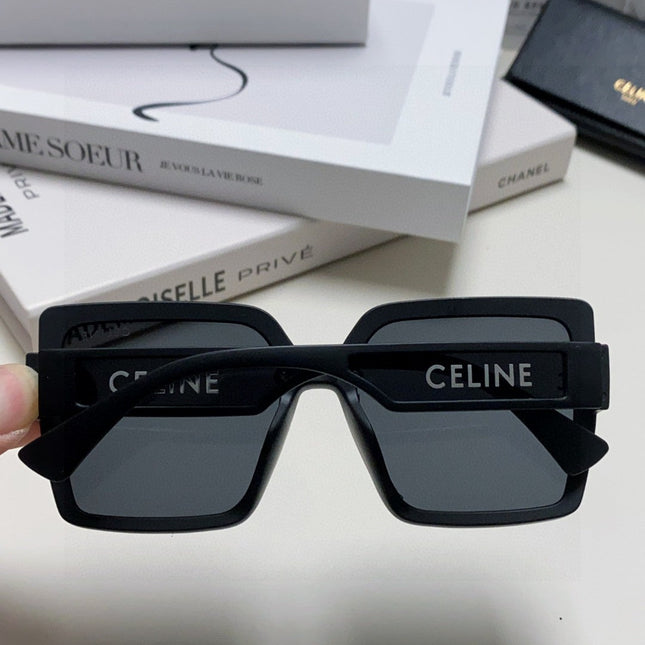 TRIOMPHE SUNGLASSES 573256 IN BLACK ACETATE