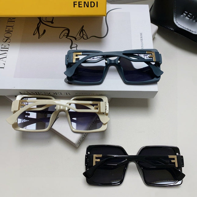 FF DIAMONDS SQUARE FRAME SUNGLASSES 575802 IN ACETATE