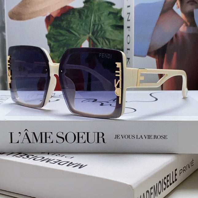 FF DIAMONDS SQUARE FRAME SUNGLASSES 575802 IN ACETATE