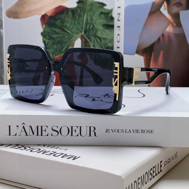 FF DIAMONDS SQUARE FRAME SUNGLASSES 575802 IN ACETATE