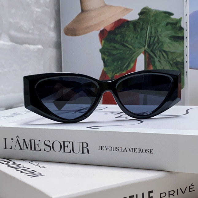 LOGO SUNGLASSES 576812 IN BLACK ACETATE