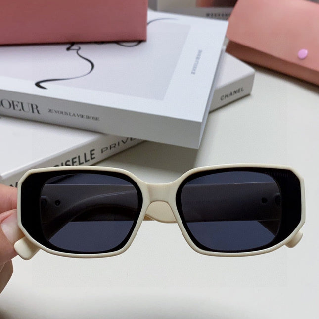 GLIMPSE SUNGLASSES 576819 IN WHITE ACETATE