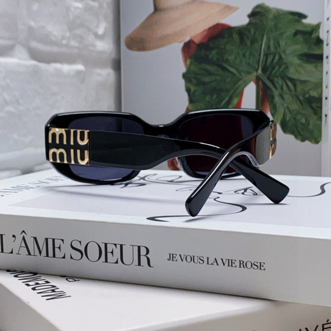 GLIMPSE SUNGLASSES 576821 IN BLACK ACETATE