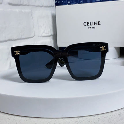 TRIOMPHE SUNGLASSES 548637 IN BLACK ACETATE