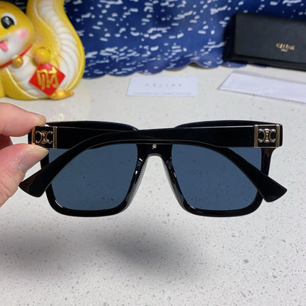 TRIOMPHE SUNGLASSES 548637 IN BLACK ACETATE