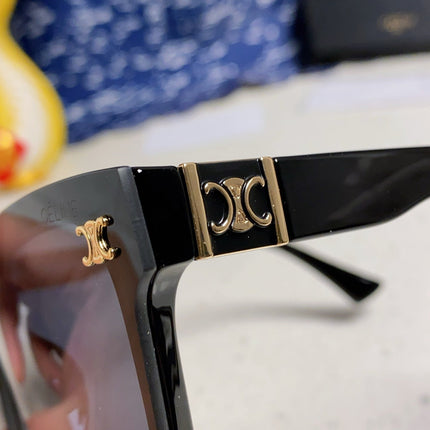 TRIOMPHE SUNGLASSES 548637 IN BLACK ACETATE