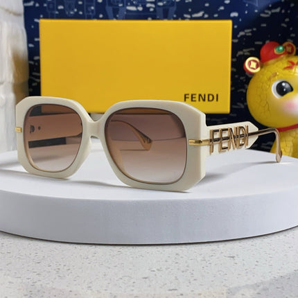 OVERSIZES FF DIAMONDS SQUARE SUNGLASSES 551639 IN ACETATE