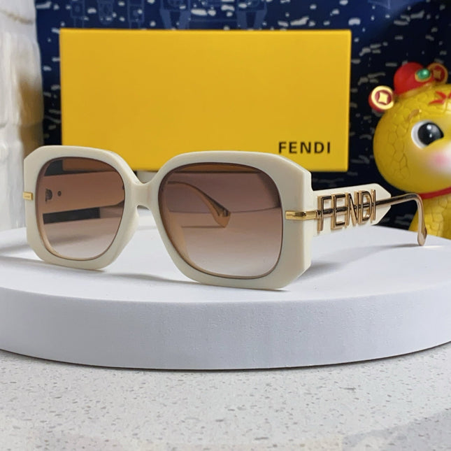 OVERSIZES FF DIAMONDS SQUARE SUNGLASSES 551639 IN ACETATE