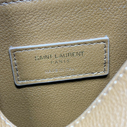 LE 5 À 7 LARGE SUPPLE BAG 31 IN TORTILLA BROWN CALFSKIN