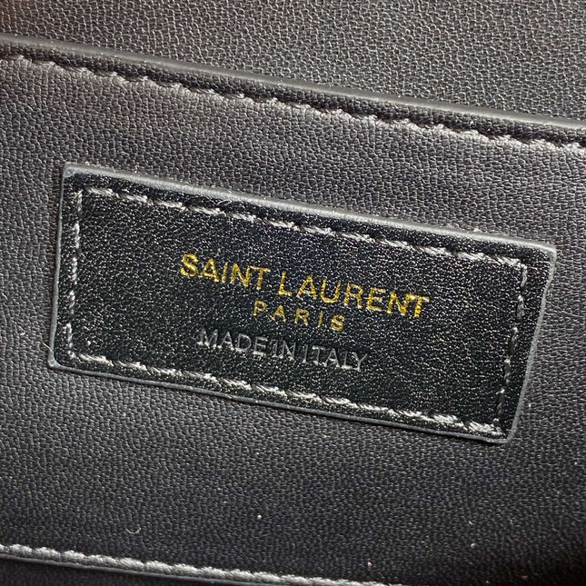 SOLFERINO SMALL SATCHEL 19 IN SCARLET RED CALFSKIN GOLD HARDWARE