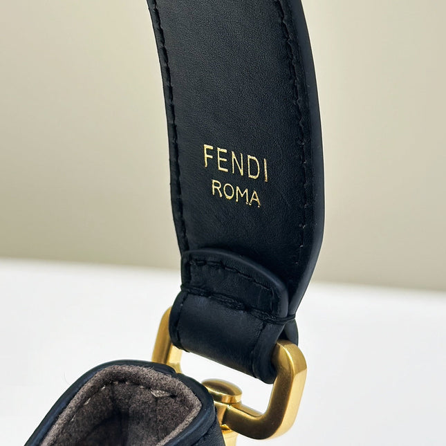 MON TRESOR 18 IN MULTICOLOR CANVAS WITH FF MOTIF EMBROIDERED