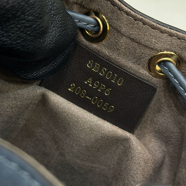 MON TRESOR 18 IN COLORFUL CANVAS WITH FF MOTIF EMBROIDERED